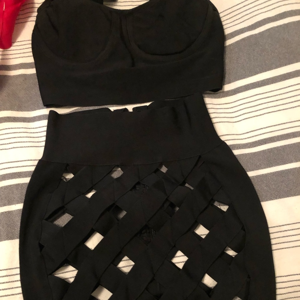 Cage skirt set